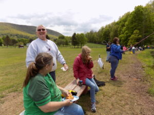 Special Needs family fishing