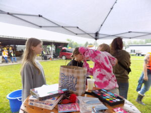 face painting North Branch Trout Derby