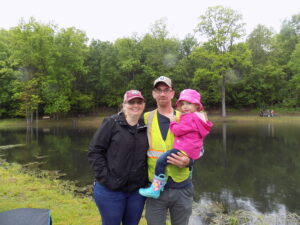 family fishing