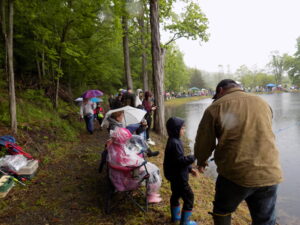 family fishing event
