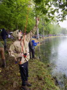North Branch Trout Derby kids fishing event