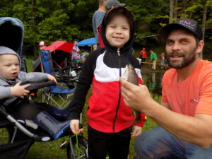 family fishing event